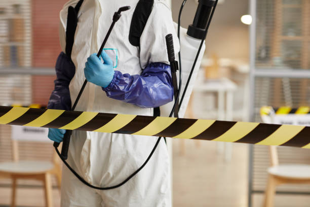 Professional Biohazard Cleanup technician working in Oak Grove, MO